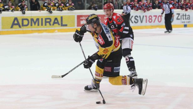 Mit seinem vierten Saisontor traf Gamache zum 2:1 gegen Innsbruck.