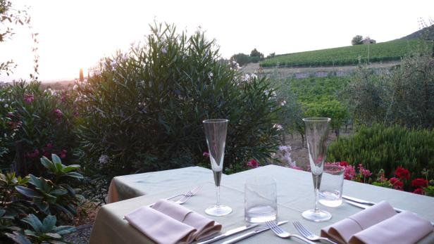 Wohnen, Essen und Staunen im Chianti