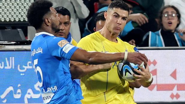 Aufregung um Superstar Ronaldo: Rote Karte nach einer Rangelei