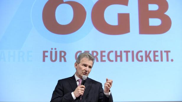 ÖGB-Präsident Erich Foglar