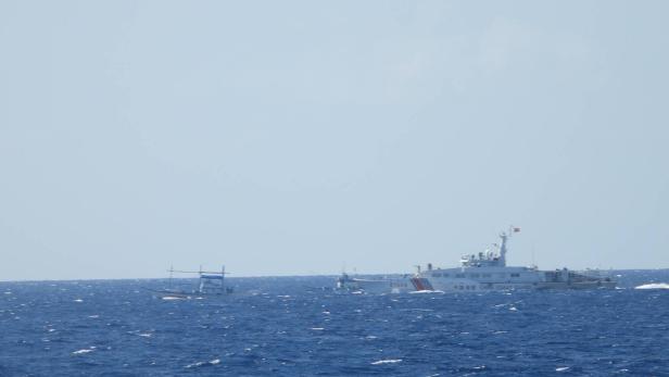 Philippine coastguard reports 'harassment' by Chinese vessels in South China Sea
