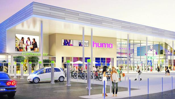Huma-Einkaufspark wird komplett erneuert
