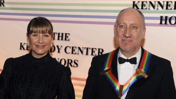 Rachel Fuller mit ihrem Lebenspartner Pete Townshend: In Wien gab es stehende Ovationen für das Paar.