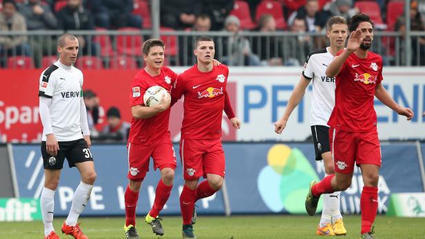 RB Leipzig neuer Spitzenreiter in zweiter deutscher Liga
