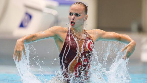 Nadine Brandl wird Show-Schwimmerin in den USA.