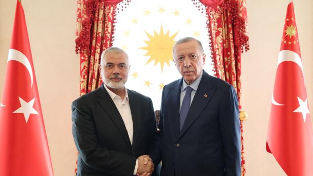 Erdoğan traf Hamas-Chef Haniyeh in Istanbul