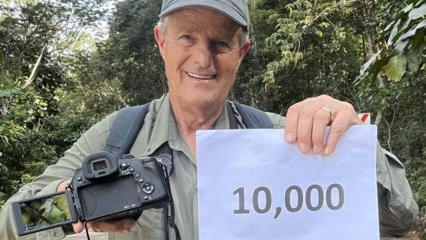 Rekord: Der erste Mensch, der in seinem Leben 10.000 Vogelarten sichtete