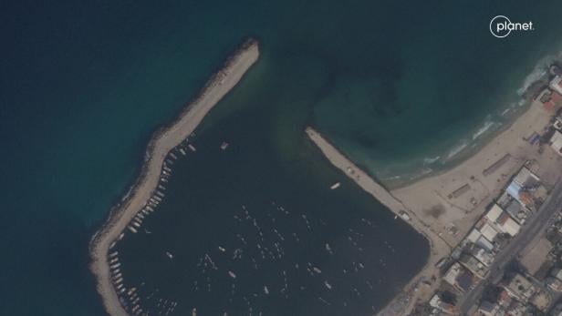USA beginnen mit Bau eines temporären Hafens vor Gaza