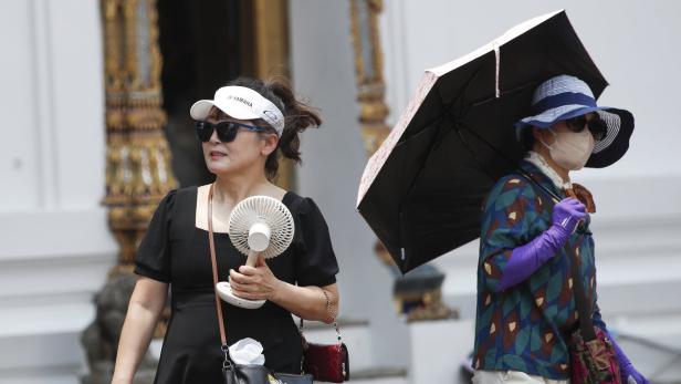 Ungewöhnlich hohe Temperaturen: Thailand stöhnt unter Hitzewelle