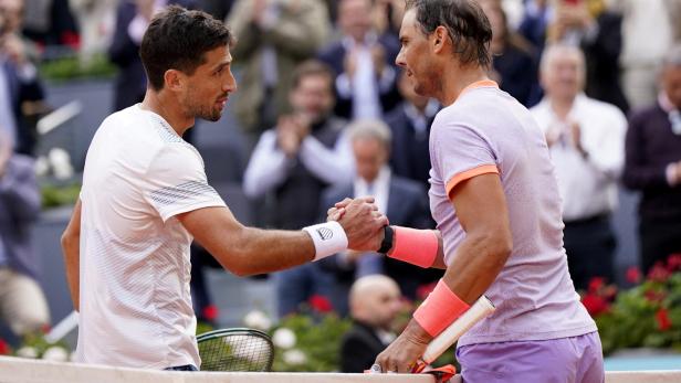Großer Tag, großer Gegner: Cachin & Nadal