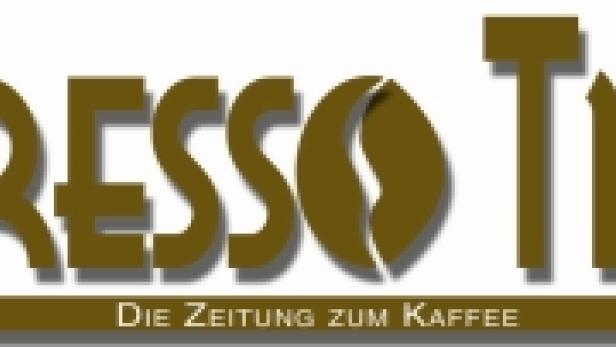 Das Logo der „Espresso Times“, einer Zeitung zum Kaffee.