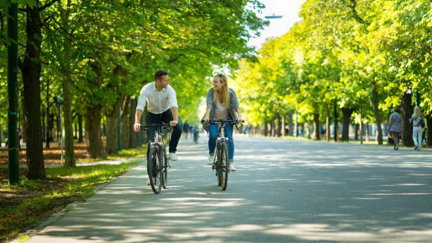 Fahrradfahren bringt den Kreislauf in Schwung und stärkt das Immunsystem 