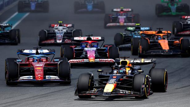 Formel 1 in Miami: Poleposition und Sprintsieg für Verstappen