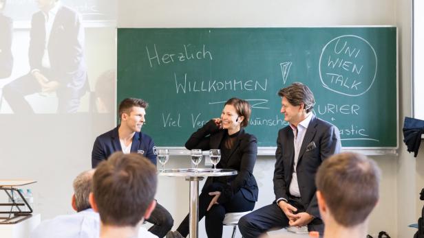 Uni Wien Talk: Helmut Brandstätter und Florian Gschwandtner