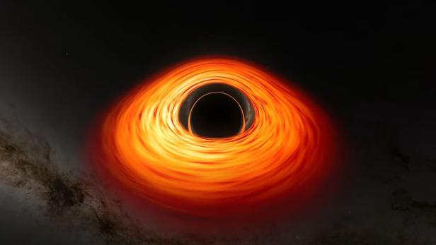 Die NASA zeigt, was passiert, wenn man in ein Schwarzes Loch fällt.