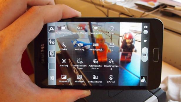Smartphone-Riese Galaxy Note im Test