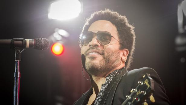 Lenny Kravitz hatte in Wien mehr Spaß als sein Publikum.