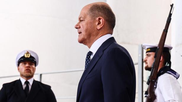 Olaf Scholz in Berlin