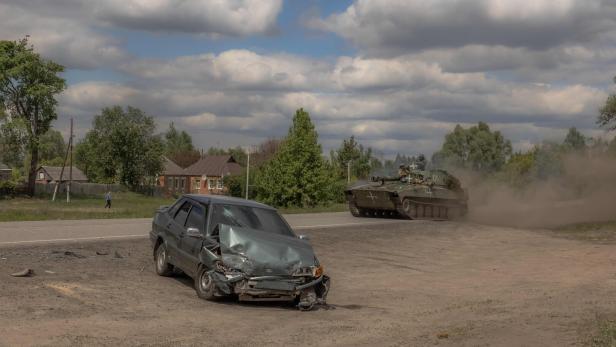 "Sonst wird der Feind noch mehr Erfolg haben": Situation in Charkiw heikel