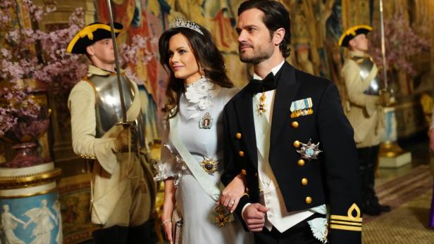 Gala dinner for Danish royal couple on state visit in Stockholm