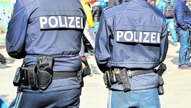 Police patrol in Vienna Austria