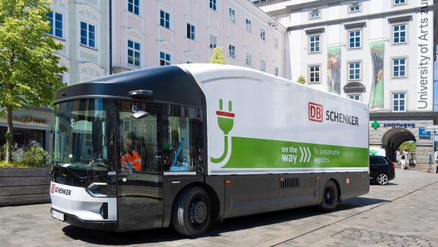 Erster 16-Tonner-E-Lkw von Volta in Österreich unterwegs