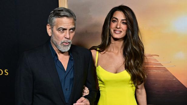 Amal Clooney und Ehemann George
