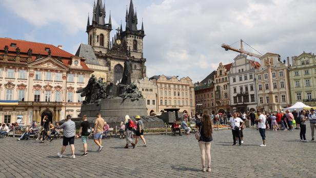 Der Altstädter Ring in Prag