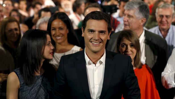 Siegerlächeln: Albert Rivera und seine Ciudadanos sind fünf Wochen vor den Wahlen kaum zu stoppen