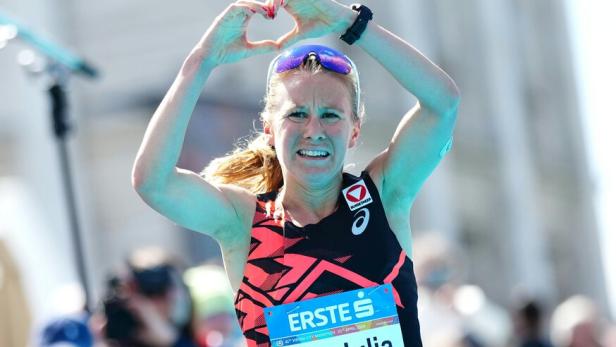 Marathonläuferin Julia Mayer hat Olympiaticket fix in der Tasche