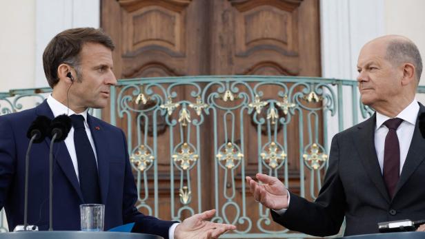 Macron und Scholz: Ukraine darf auch Ziele in Russland angreifen