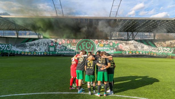 Etappensieg am Weg in die Bundesliga: Der FC Wacker ist wieder viertklassig