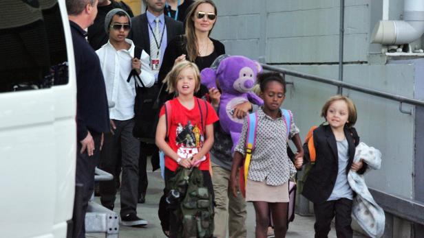 Will Angelina Jolie den Papa von den Kindern trennen?