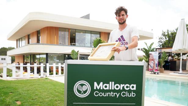 Tennis-Star Dominic Thiem schlägt noch einmal in Mallorca auf