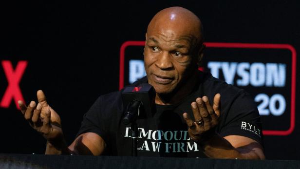 Nicht fit: Ex-Weltmeister Mike Tyson