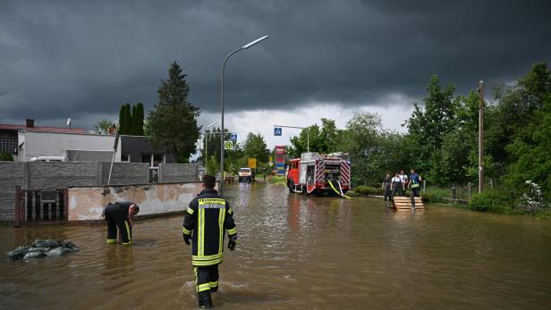 Süddeutschland: Wetterdienst warnt vor weiterem Starkregen 