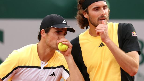 Brüderliches Doppel: Stefanos und Pedros Tsitsipas