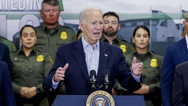 Joe Biden macht an der Grenze zu Mexiko die Schotten dicht