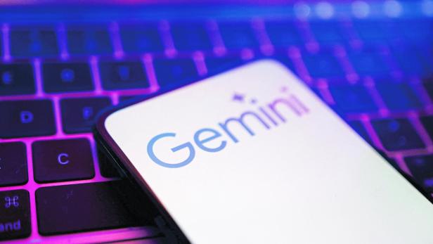 Die Illustration zeigt das Gemini-Logo.