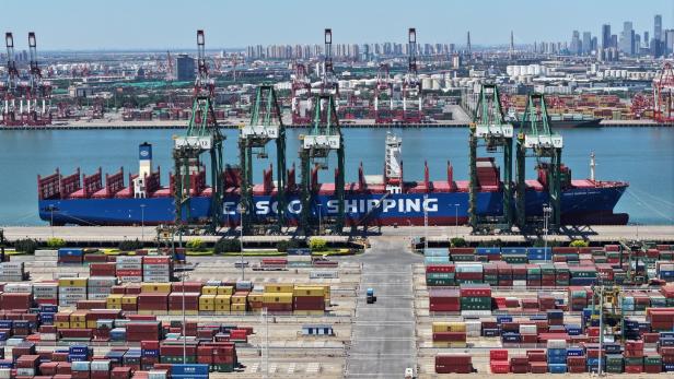 New shipping route opens between Tianjin and the East Coast of the US