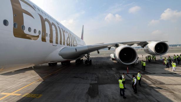 UAE-ENVIRONMENT-AVIATION-ENERGY-EMIRATES UAE-ENVIRONMENT-AVIATION-ENERGY-EMIRATES