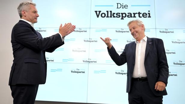 EU-WAHL: WAHLPARTY DER ÖVP - NEHAMMER /LOPATKA