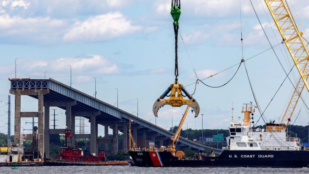 Baltimore: Schifffahrtsroute nach Brückeneinsturz wieder frei