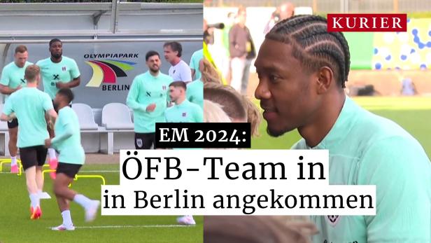 EM 2024: ÖFB-Team absolviert erstes Training in Berlin