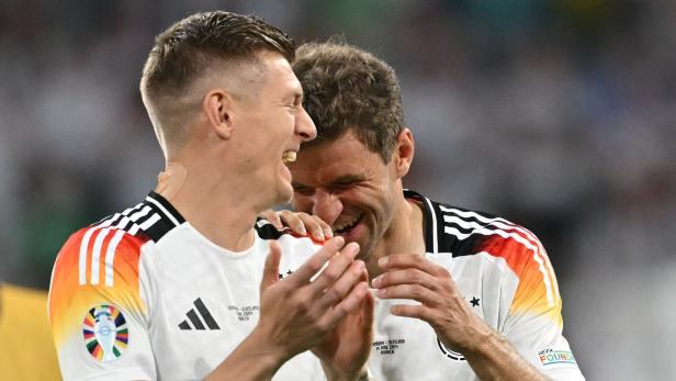 Kroos und Müller hatten ihren Spaß