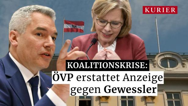 Koalitionskrise: ÖVP erstattet Anzeige gegen Gewessler