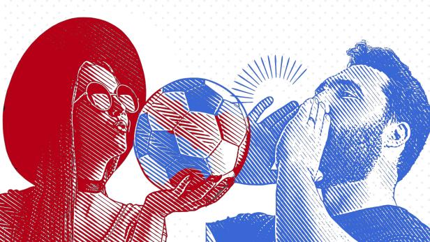 Osterreich gegen Frankreich: Die Vermessung der Fans