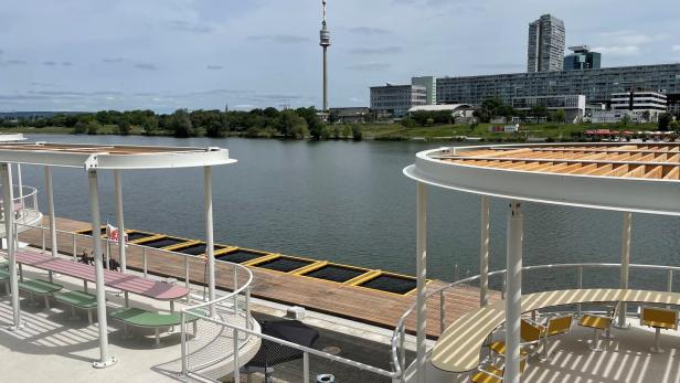 Pier 22: Neuer Strand auf der Wiener Donauinsel eröffnet