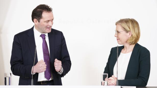 Landwirtschaftsminister Norbert Totschnig, Klimaministerin Leonore Gewessler