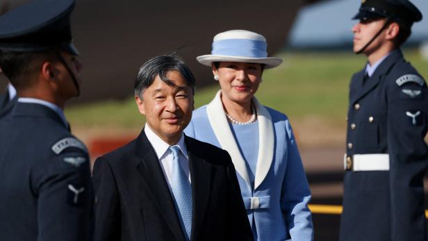 Japanisches Kaiserpaar für Staatsbesuch in Großbritannien